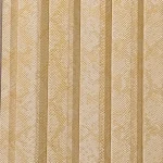 پنل دیواری چرمی طرح پوست ماری سفید طلایی