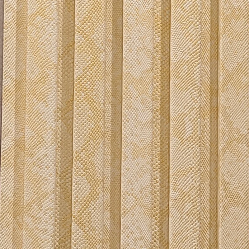 پنل دیواری چرمی طرح پوست ماری سفید طلایی
