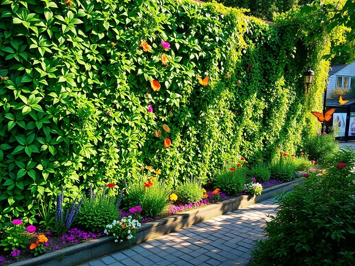 دیوار سبز در فضاهای عمومی