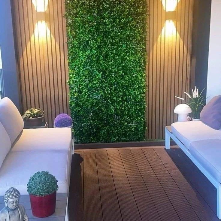 دیوار سبز با قاب