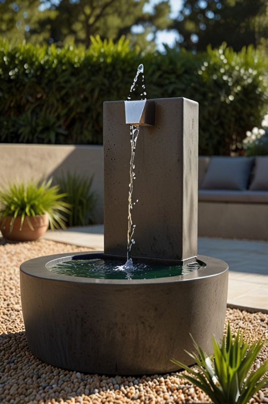 آبنمای سنگ مصنوعی