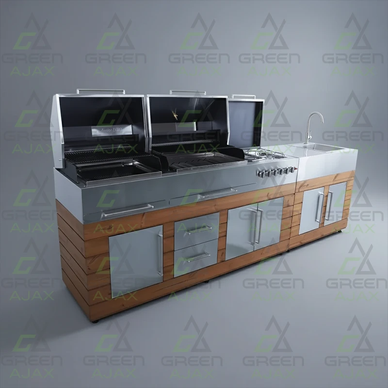 باربیکیو مدل استیل و ترموود SWRC-320