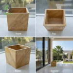 فلاور باکس چوبی مدل وترا Vetra - تصویر 4