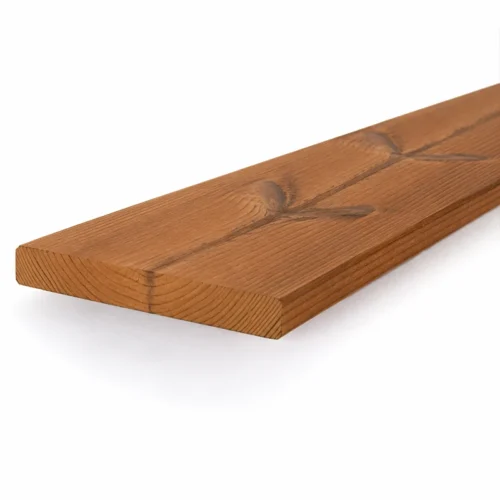 مقطع چوب ترمو ساده ۱۶ میل با عرض ۹۵ میلی‌متر